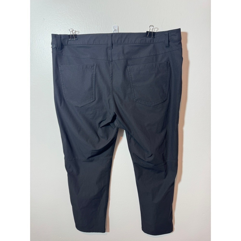 Lululemon Pants Lot Mens 36 Black Gray Blue Excellent Stretch 3 Pair - Picture 10 of 14